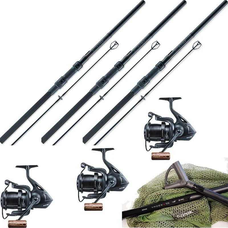 ENSEMBLE CARPE SONIK VADERX RS 3-ROD KIT 1 ENSEMBLE CARPE SONIK VADERX RS 3-ROD KIT