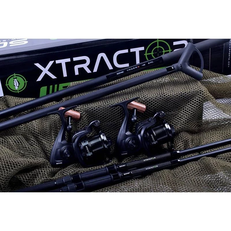 ENSEMBLE CARPE SONIK XTRACTOR 2 ROD CARP KIT 5 ENSEMBLE CARPE SONIK XTRACTOR 2 ROD CARP KIT – Image 5