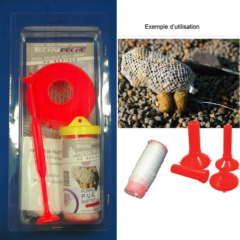 FILET PVA TECHNIPÊCHE FUNNEL 1 FILET PVA TECHNIPÊCHE FUNNEL