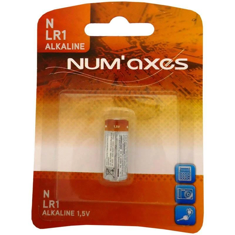 PILE ALCALINE NUMAXES 1,5V LR1 1 PILE ALCALINE NUMAXES 1,5V LR1