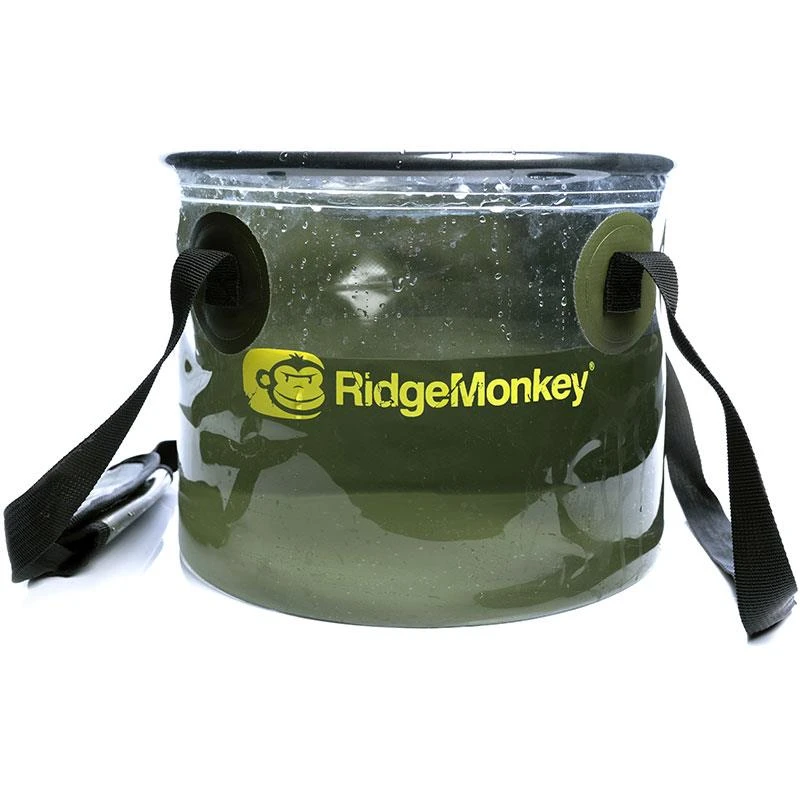 SEAU RIDGE MONKEY PERSPECTIVE COLLAPSIBLE BUCKET 1 SEAU RIDGE MONKEY PERSPECTIVE COLLAPSIBLE BUCKET