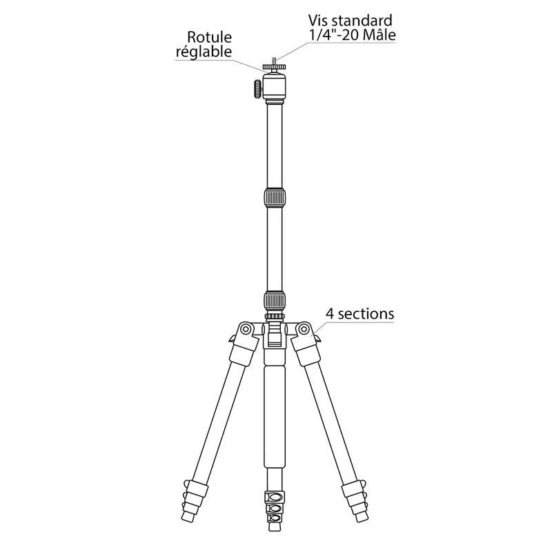 TRÉPIED OPTIONNEL DEEPER POUR FIXATION AMPLIFICATEUR WIFI ET SMARTPHONE 3 TRÉPIED OPTIONNEL DEEPER POUR FIXATION AMPLIFICATEUR WIFI ET SMARTPHONE – Image 3