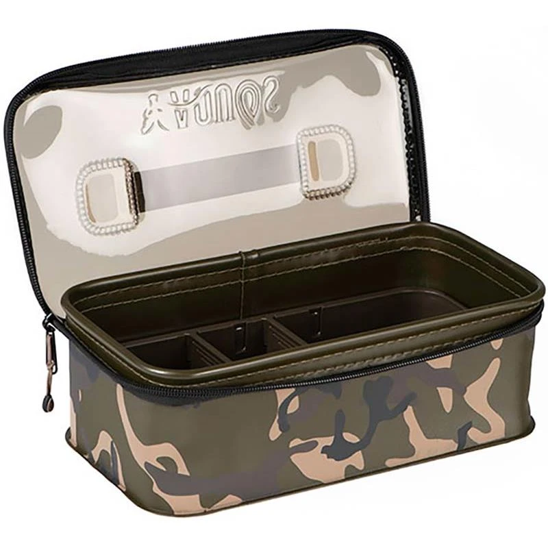 TROUSSE À BAS DE LIGNE FOX AQUOS CAMO RIG BOX AND TACKLE BAG 1 TROUSSE À BAS DE LIGNE FOX AQUOS CAMO RIG BOX AND TACKLE BAG